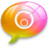 alert4 Pink Orange Icon